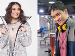 Berita selebriti dan gosip artisBerita selebriti dan gosip artis: Azka Corbuzier tampak salah tingkah saat bertemu dengan mantan kekasih sang ayah, Agnez Mo.