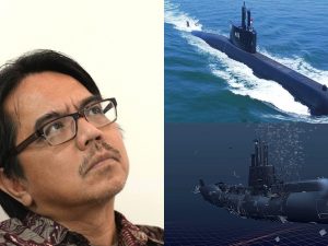Cekricek.id - Ade Armando menanggapi cuitan netizen yang menyebutkan bahwa tenggelamnya kapal selam KRI Nanggala 402 merupakan sebuah azab.
