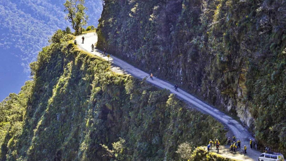 Jalan Yungas, Bolivia Utara