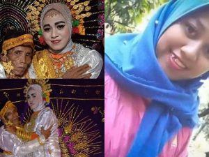 Cekricek.id - pernikahan gadis usia 19 tahun dengan kakek usia 58 tahun viral di Kabupaten Bone. Mereka menikah didasari suka sama suka.