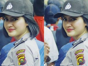 Berita trending terbaru dan berita viral terbaru: Berikut ini potret dari Rensi Yulita sang polwan cantik yang membius banyak orang.