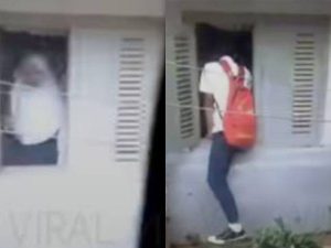 Cekricek.id - Sepasang pelajar terekam video sedang memanjat kamar jendela wanita viral di media sosial yang menimbulkan berbagai spekulasi.