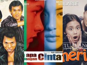 Cekricek.id - Meski sudah berusia puluhan tahun, deretan film jadul Indonesin ini tak pernah bosan hingga masih sering diputar.