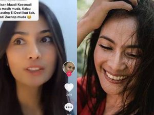 Cekricek.id - Seorang wanita mendadak viral usai dibilang netizen mirip artis cantik Maudy Koesnadi yang bermain di film jadul 'Si Doel'