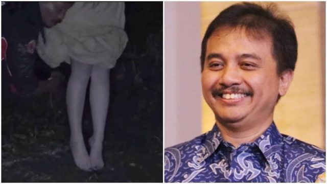 Cekricek.id - Roy Suryo dalam youtubenya membuktikan apakah kuntilanak itu kakinya menapak ke tanah atau tidak, hingga hebohkan publik.