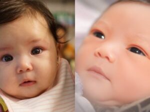 rita Artis: Ameena Hanna Nur Atta yang merupakan putri pertama Atta dan Aurel disebut oleh netizen mirip dengan Gempi, anak Gisella Anastasia.