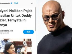 Berita artis, selebriti, dan hot gosip artis terbaru hari ini: Pajak Deddy Corbuzier naik atas usulan Menteri Keuangan, Sri Mulyani- Berita artis, selebriti, dan hot gosip artis terbaru hari ini: Pajak Deddy Corbuzier naik atas usulan Menteri Keuangan, Sri Mulyani