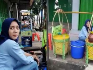 Berita terkini, terbaru, dan berita pilihan hari ini: Niat hati ingin menggoda, sosok penjual es cendol cantik ini buat netizen terpana.