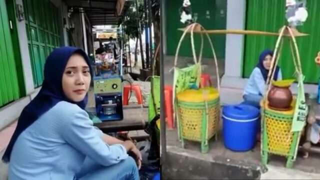 Berita terkini, terbaru, dan berita pilihan hari ini: Niat hati ingin menggoda, sosok penjual es cendol cantik ini buat netizen terpana.