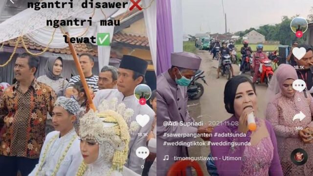 Berita terkini, terbaru, dan berita pilihan hari ini: Video hajatan pernikahan di tengah jalan sebabkan macet dan antrian panjang.
