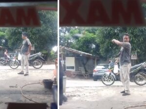 Berita Terbaru: Pria tukang palak ini ngamuk-ngamuk karena tak diberi oli oleh pemilik bengkel. Pria ini mengancam akan membakar bengkel tersebut