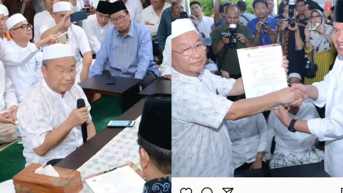 Berita terkini, terbaru, dan berita pilihan hari ini: 5 sosok konglomerat Indonesia ini putuskan mualaf dan masuk Islam usai dapat hidayah.