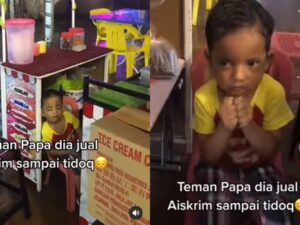 Berita terbaru: Seorang bocah kedinginan di sebuah warung es krim malam-malam tanpa ada selimut, hingga ketiduran di tempat yang dingin itu.