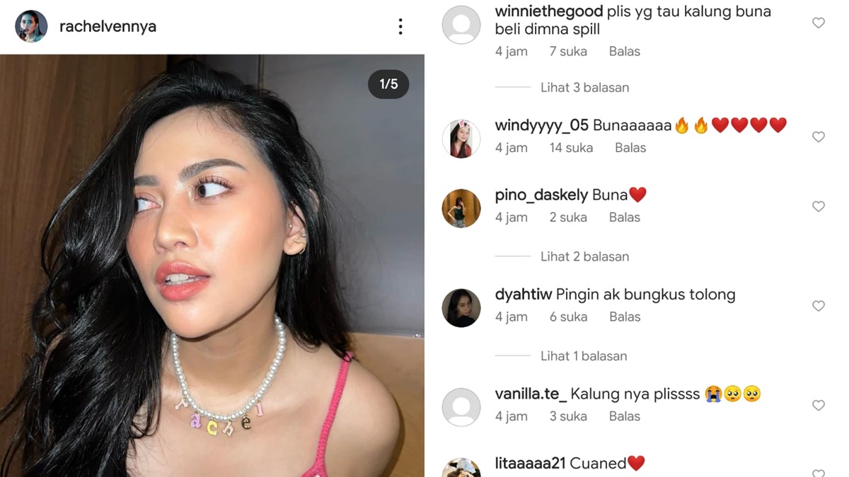 Hot gosip: Rachel Vennya baru saja mengunggah foto seksi di akun Instagramnya, netizen ungkap ingin bungkus bawa pulang.