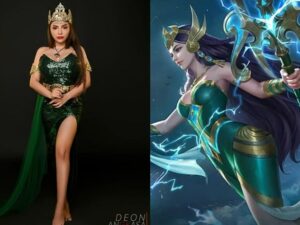 Berita artis: Dinar Candy tampil berbeda dari biasanya. Ia membagikan potret dirinya di Instagram dengan berdandan cantik ala Nyi Roro Kidul.