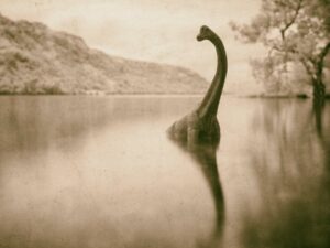 Berita viral: Seorang pria terkejut setelah menyadari berhasil merekam penampakan monster Loch Ness di tepi danau menggunakan drone.