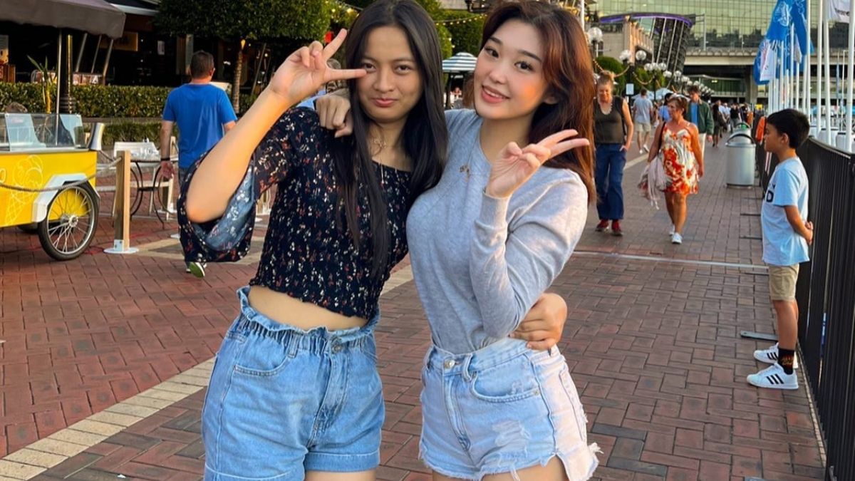 Livy Renata Bertemu Seleb Tiktok Filipina Reemar di Australia