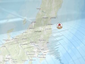 Gempa Jepang: Gempa berkekuatan 7,3 SR mengguncang lepas pantai Fukushima, di utara Jepang, Rabu (16/3/2022) malam.