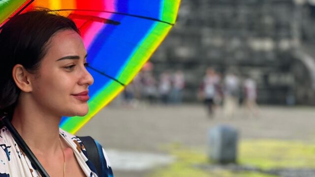 Berita artis: Nora Alexandra disebut sebagai bidadari tak bersayap usai mengunggah foto cantik di akun Instagram pribadinya @ncdpapl, pada Rabu (30/3/2022).