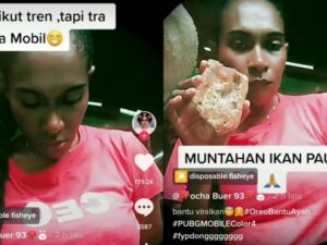 Berita terkini: wanita dengan akun TikTok bernama @ochabuer mengaku memiliki muntahan ikan paus yang diketahui memiliki harga selangit.