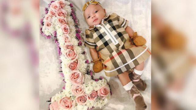 Berita artis: Baby Ameena berusia sebulan, Atta Halilintar posting foto gemes putri semata wayangnya.