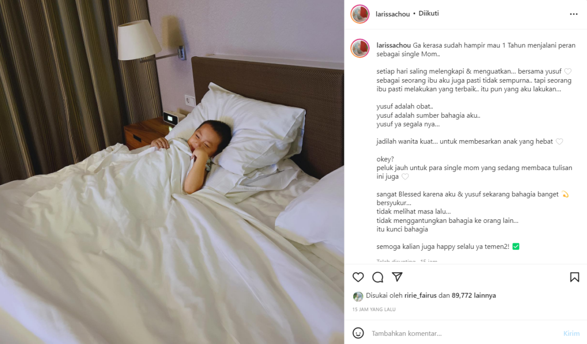 tetap kuat untuk para ibu-ibu single.