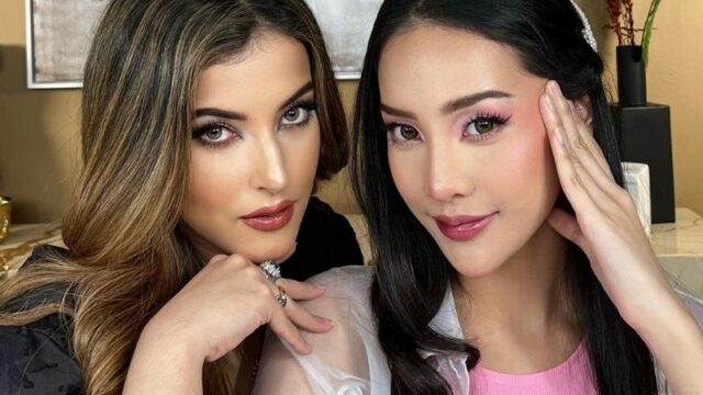 Berita artis: Unggah foto berdua, netizen nilai kecantikan Anya Geraldine kalah jauh dari selebgram Tasya Farasya.