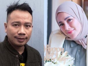 Berita artis: Olla Ramlan digoda oleh gladiator Vicky Prasetyo saat diirnya baru saja resmi bercerai dengan Aufar Hutapea, Sabtu (26/3/2022).