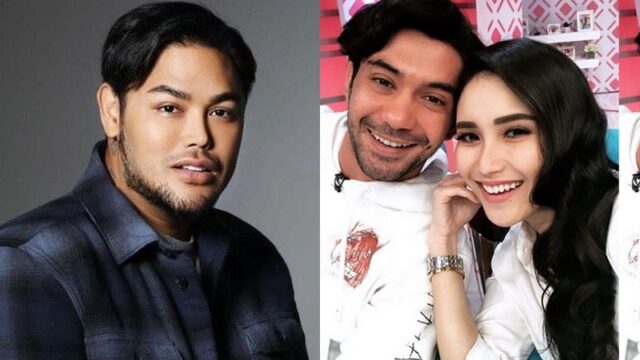 Berita artis: Ivan Gunawan menatap tajam saat Reza Rahadian menutup mata Ayu Ting Ting, Ayu dan Reza terlihat romantis satu sama lain.