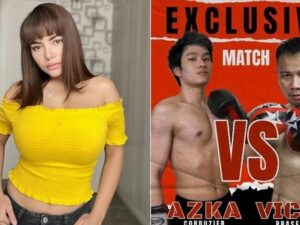 Berita artis: lewat Instagram miliknya, Dinar Candy sebut kurang puas dengan pertandingan tinju Azka Corbuzier vs Vicky Prasetyo.