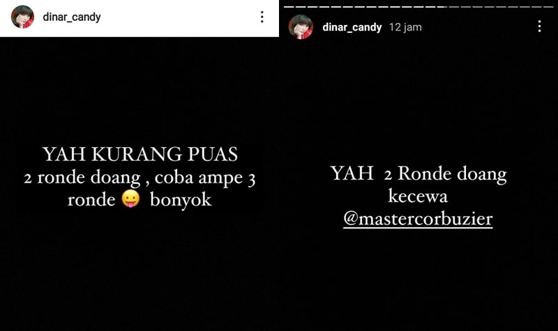 Dinar Candy Ngaku Kecewa dengan Pertandingan Tinju Azka Vs Vicky Prasetyo, Lah Kok? 2 Lampiran Gambar