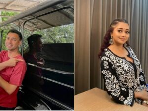 Berita artis: Tina Datta membagikan momen ketika dirinya menyuapi suami dari Nagita Slavina yakni Raffi Ahmad di akun Instagram miliknya.