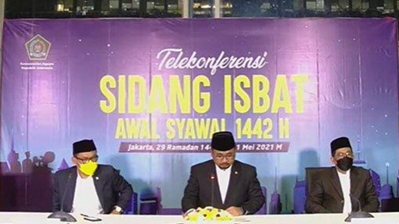 Berita Terbaru: Sidang Isbat baru saja selesai diumumkan oleh menteri Agama Yaqut Choli menyatakan bahwa 1 Ramadhan jatuh pada hari Minggu, 3 April 2022.