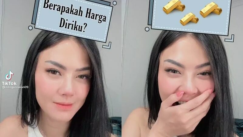 Berita artis: Nita Gunawan menggunakan filter IG tebak harga diri sebagai hiburan. Namun, netizen malah memberikan komentar sinis untuknya.  