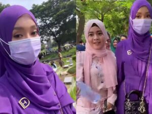 Berita artis: Lucinta Luna belum lama ini kunjungi makan kedua orang tuanya di hari Idul Fitri, potret cantiknya yang pakai hijba jadi sorotan warganet.