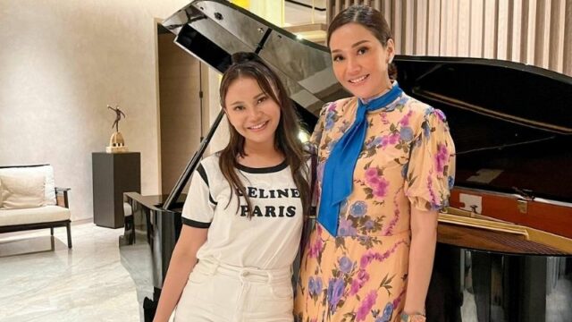 Berita artis: Cantiknya penampilan Rossa saat berkunjung ke rumah Maia Estianty buat netizen pangling, sempat dikira anak ABG.