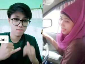 Beredar foto-foto lama Erayani yang masih memakai hijab sebelum berganti kostum layaknya pria yang hebohkan warganet di media sosial, Minggu (26/6/2022).