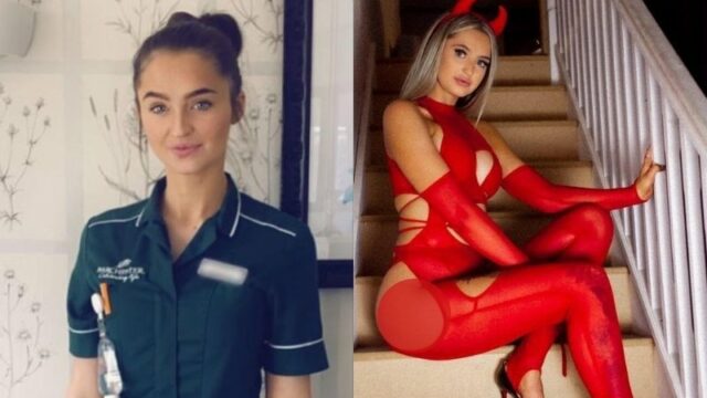 Seorang perawat bernama Megan Rox yang bekerja di salah satu rumah sakit di Birmingham Inggris banting stir menjadi model majalah dewasa.
