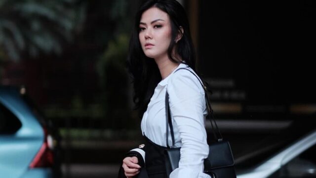 Potret cantik Nita Gunawan yang mengenakan ouftif elegant dan berdamage jadi sorotan warganet yang disebut mirip dengan artis film panas, Miyabi.