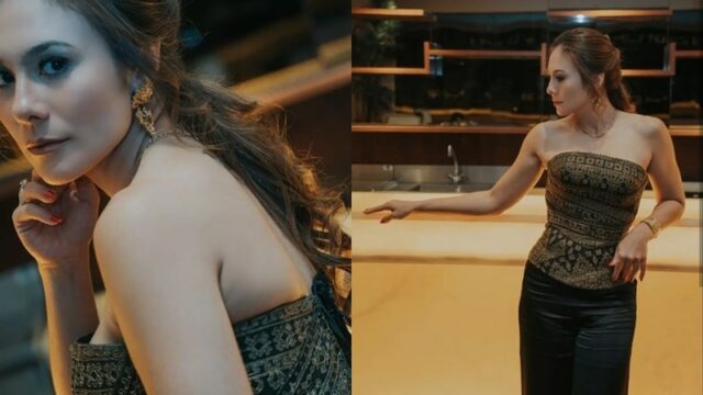 Berita artis: penampilan Wulan Guritno saat menghadiri gala pramier film terbarunya Naga Naga Naga begitu memukau dan cantik luar biasa.