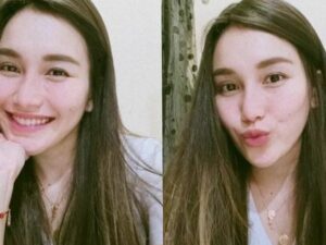 Berita artis: Unggah sebuah kolase foto selfie, Ayu Ting Ting disebut netizen miliki kadar kecantikan yang kebangetan.