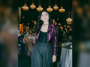 Hadiri acara resepsi pernikahan sahabat baiknya, Febby Rastanty didoakan oleh netizen segera menyusul naik pelaminan dengan aparatur negara.