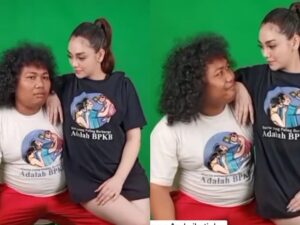 Komedoan Marshel belum lama ini melakukan fotoshoot bareng artis cantik Celine Evangelista, mereka pun tampak mesra satu sama lain.