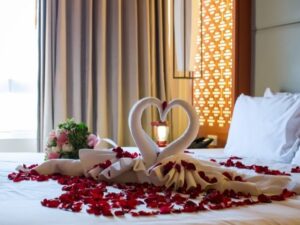 Pasangan pengantin baru dibuat terkejut setelah melihat kondisi kamar hotel tempat bulan madu mereka yang kotor dan bau.