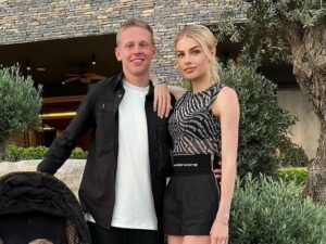 Istri Oleksandr Zinchenko, Vlada Sedan, ternyata berat melihat suaminya harus hengkang dari Manchester City.