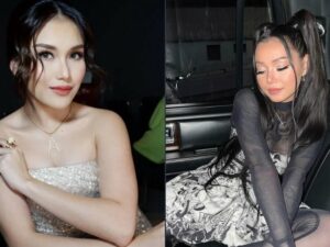 Ayu Ting Ting dipuji netizen kecantikannya sangat mirip dengan artis luar negeri, yakni Bella Porch saat promosikan jajanan.
