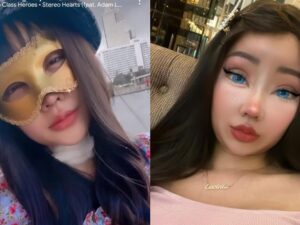Lucinta Luna masih menutupi hasil operasi wajah dan juga suara khadamnya, ia pun mengaku sudah tidak sabar akan memamerkan suara barunya.