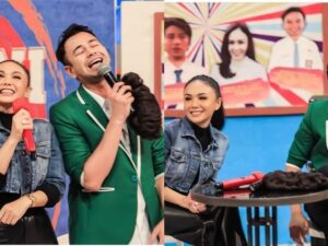 Warganet dibuat gemas dengan momen pertemuan Yuni Shara dan Raffi Ahmad dalam sebuah program televisi bertajuk Ketawa Itu Berkah.  