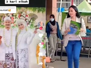 Seorang wanita cantik mendadak menceraikan suaminya padahal usia pernikahannya baru saja tiga hari, ia pun mantap mentalak suaminya dan resmi bercerai.