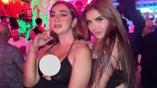 Millen Cyrus unggah foto seksi bersama Ezy Diva, dipuji mirip anak perawan. Tapi bentuk pakaian Ezy buat banyak yang salfok.